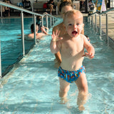Swim Nappy & Mini Wet Bag Set - Size Medium - 7-11kg - Kidsaroo