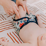 Modern Cloth Nappy - Leak Protection - Kidsaroo